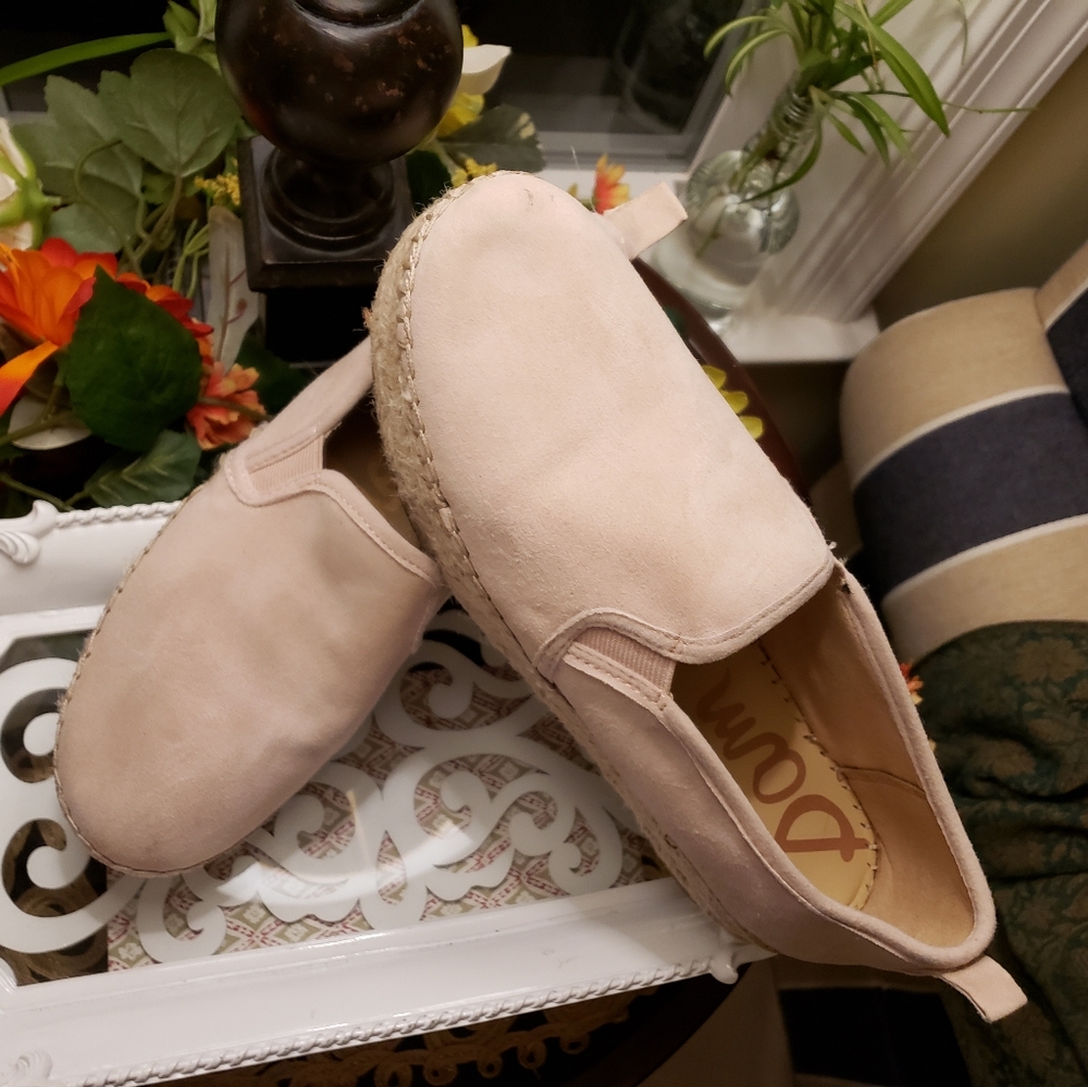 🛍Sam Edelman Suede Platform  Espadrilles